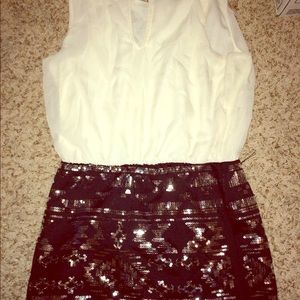 Charlotte Russe decorative mini dress